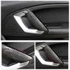 2pcs Car Door Handles Trim Frame Decoration Cover Bright Patch For Peugeot New 408 308 308S Interior