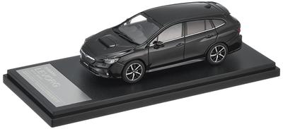 Hi Story Subaru LEVORG Crystal Black Silica Готовый продукт HS330BK 1/43 GT-H (2020)