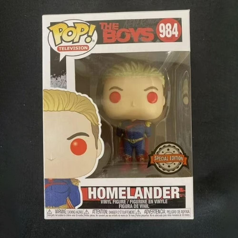 Television The Boys funkos Homelander #984 #978 pops Special Edition Action Figure Toys Collection Dolls Gifts for Children