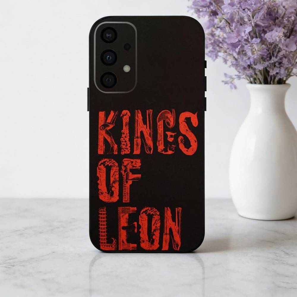 Электризующий чехол для телефона с изображением группы K-Kings of Leon Для Samsung Galaxy A73,A72,A71,A70,A53,A52,A51, Мягкий силиконовый черный чехол
