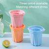 Ice Cup Glass Molds Juice Drinking Tool Maker Mould Large Size Tray Reusable for Household Kitchen Refrigerator Water