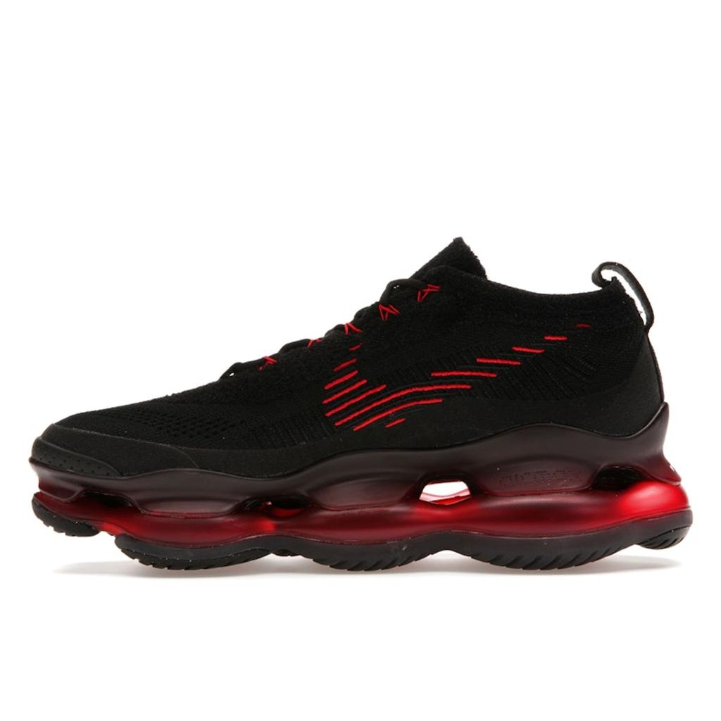 Nike Air Max Scorpion Flyknit Bred Men Sneakers Black University-Red DJ4701-004