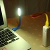 Портативная USB светодиодная настольная лампа для защиты глаз с функцией Power Bank - Мини ночник в подарок