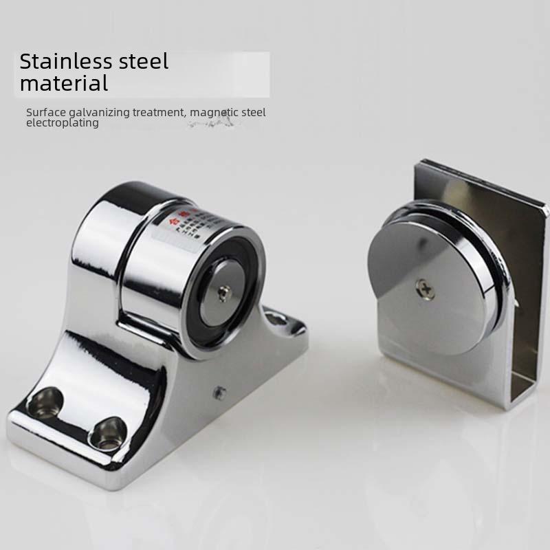 Наземная электромагнитная система блокировки стеклянных дверей: Разблокировка противопожарной двери без удара