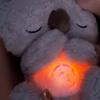 Breathing Koala Plush Baby Sleep Aid with Soft Night Light Rhythmic Vibration Gentle Music Sounds Bedtime Plush Doll Comfort Toy