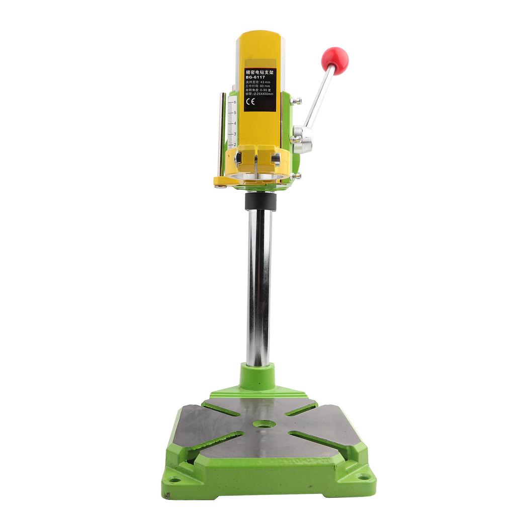 Drill Bracket Carpentry Tool Woodworking Accessory Accurancy Heavy Duty Rotating Chuck