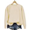 Women's Loose Comfortable Casual Fashionable Character Printing Round Neck Long Sleeved Sweatshirt