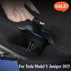 Для Tesla Model Y Juniper 2025 Ручка-шнурок для крышки багажника Нейлон + АБС Задняя крышка багажника Передняя задняя вспомогательная ручка Аксессуары