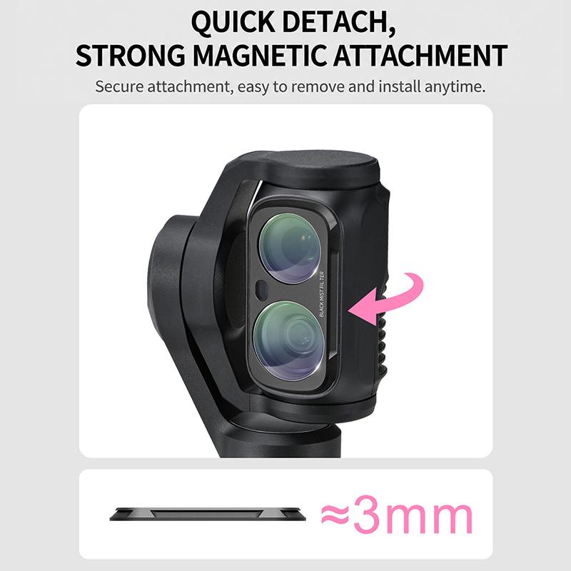 Для Insta360 Luna Ultra Магнитный Фильтр для Объектива УФ CPL VND ND2-32 1/4 Черный Туман Ночной Фильтр Комплект Фильтров для Влога Аксессуары для Камеры