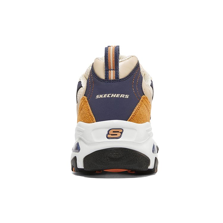 Skechers D'LITES 1.0 Женские кроссовки Panda Карамельный Каштановый Бежевый Коричневый Низкие Папины кроссовки 13167-TNV