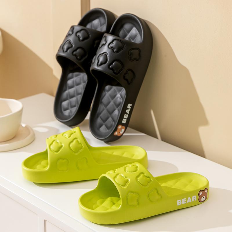 Новые модные летние парные нескользящие мягкие шлепанцы, гибкие удобные сандалии для мужчин и женщин, повседневные тапочки, женские домашние шлепанцы