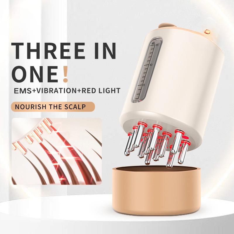 Голова, дозатор лекарств, массажный шарик с эфирным маслом для головы 15 мл Уход за волосами, расческа для волос, уход за волосами