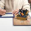 New For Dad Pop-Up 3D Stereo Greeting Card Handmade Gift Happy Fathers Day Card