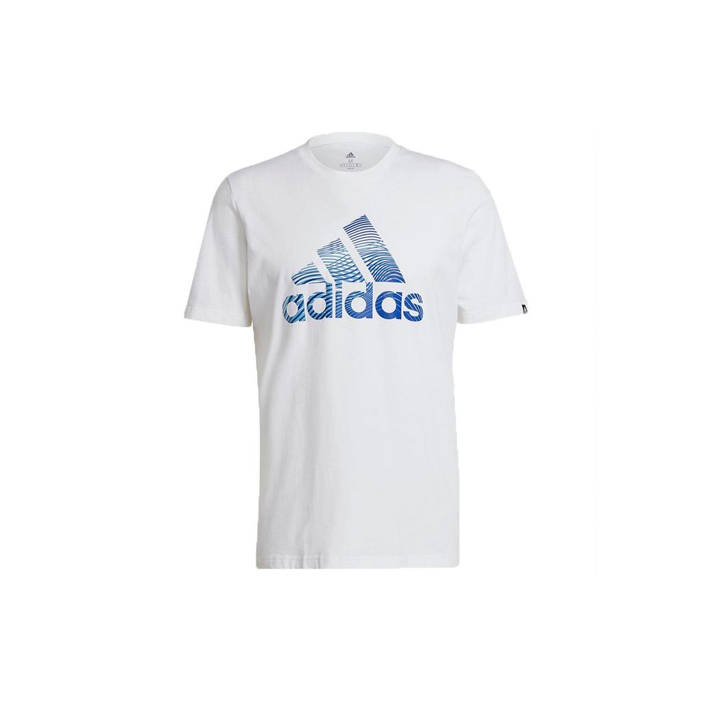 Adidas Extmo Pff Round Neck Sport Short Sleeve T-shirt Men Tops White GL2398