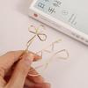 Elegant Sweet Barrettes Hair Side Clip Women Bobby Pin Zinc Zinc Alloy Hairpin Flower Hair Clips Wave