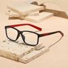 Спортивный стиль Весенние очки для чтения с дужками Мужские Женские Модные Квадратные Защита от синего света Очки для пресбиопии с диоптриями плюс