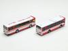 Коллекция автобусов Коллекция автобусов Keihan Bus 100th Anniversary Route Car Набор из 2 штук Диорама Принадлежности