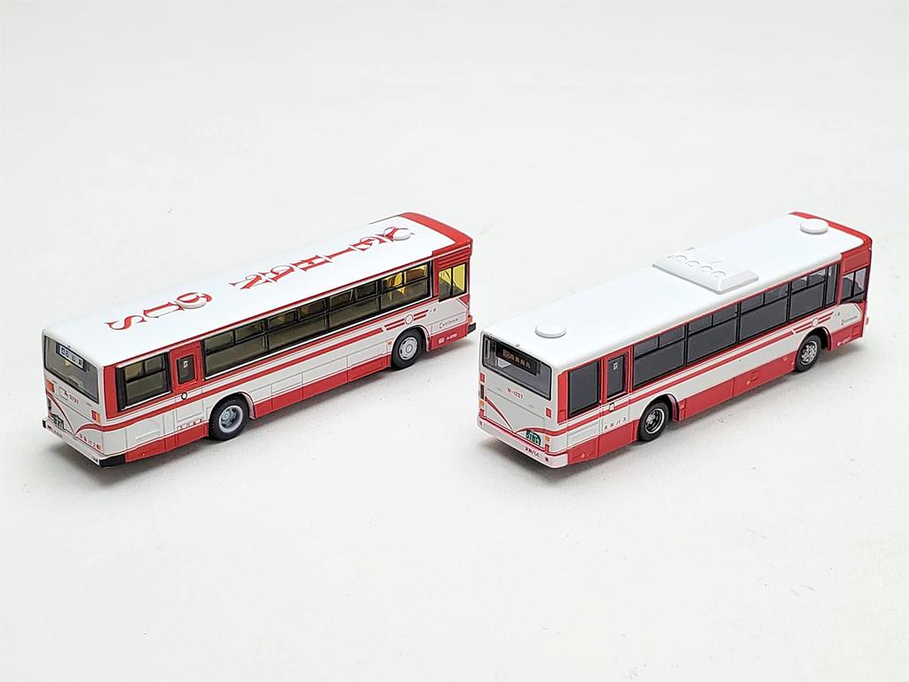 Коллекция автобусов Коллекция автобусов Keihan Bus 100th Anniversary Route Car Набор из 2 штук Диорама Принадлежности