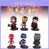 The Avengers 6pcs Justice League Character Pvc Toy Doll Model Christmas Gifts