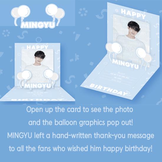 Seventeen КОРОБКА ДЛЯ ДНЯ РОЖДЕНИЯ MINGYU ВЕР.2