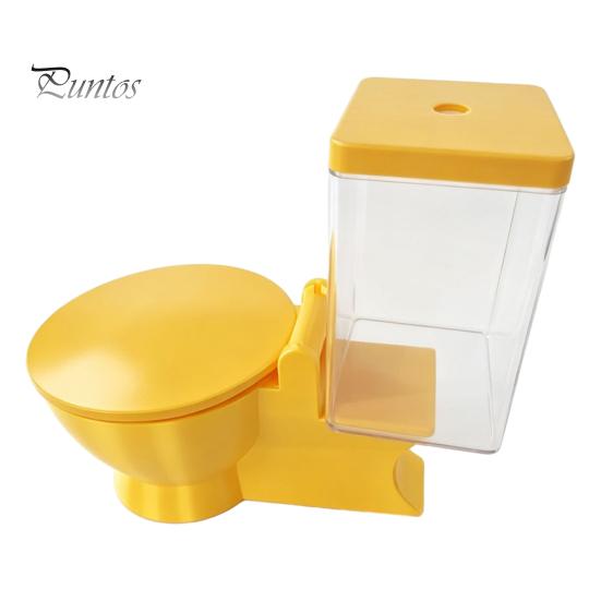 Interesting Conversation Starter Toilet Shaped Ramen Bowl Set, Built-in Drink Cup And Straw Creative Soup Serving Dish Instant Noodle Bowl,