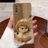 Jelly Casing For VIVO Y70S / IQOO U1 Fundas Capa Clear Silicone Soft TPU Back Cover Cute Cat Rabbit Heart Protective Case Coque