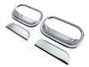 BRIGHTZ 2007 Elf Roll Roof Chrome Door Handle Covers and Knob Plate Set 28264 [TRUCK-S-008]