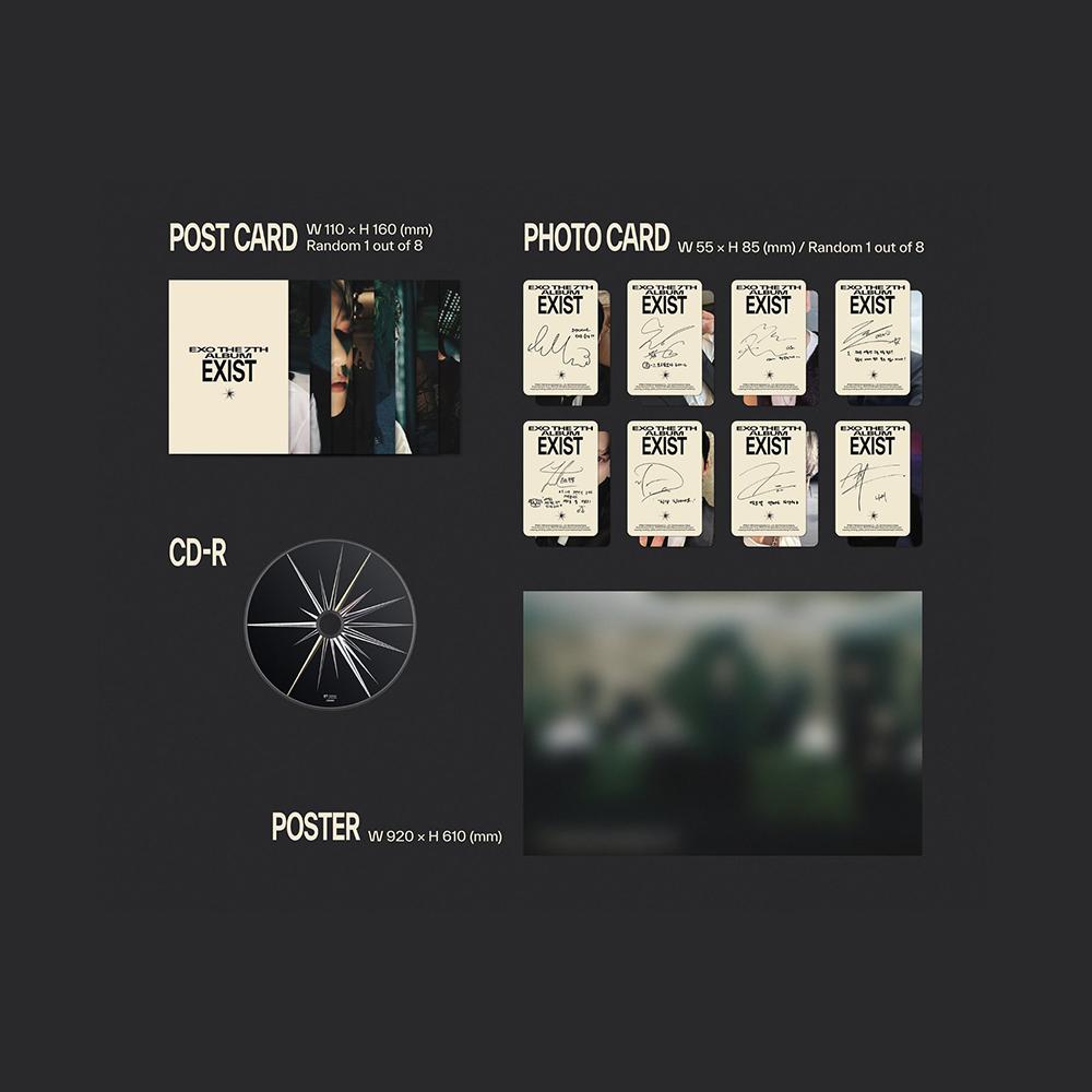 EXO СУЩЕСТВОВАТЬ (Фотокнига Вер.) Вкл.. KPOP MERCH POB