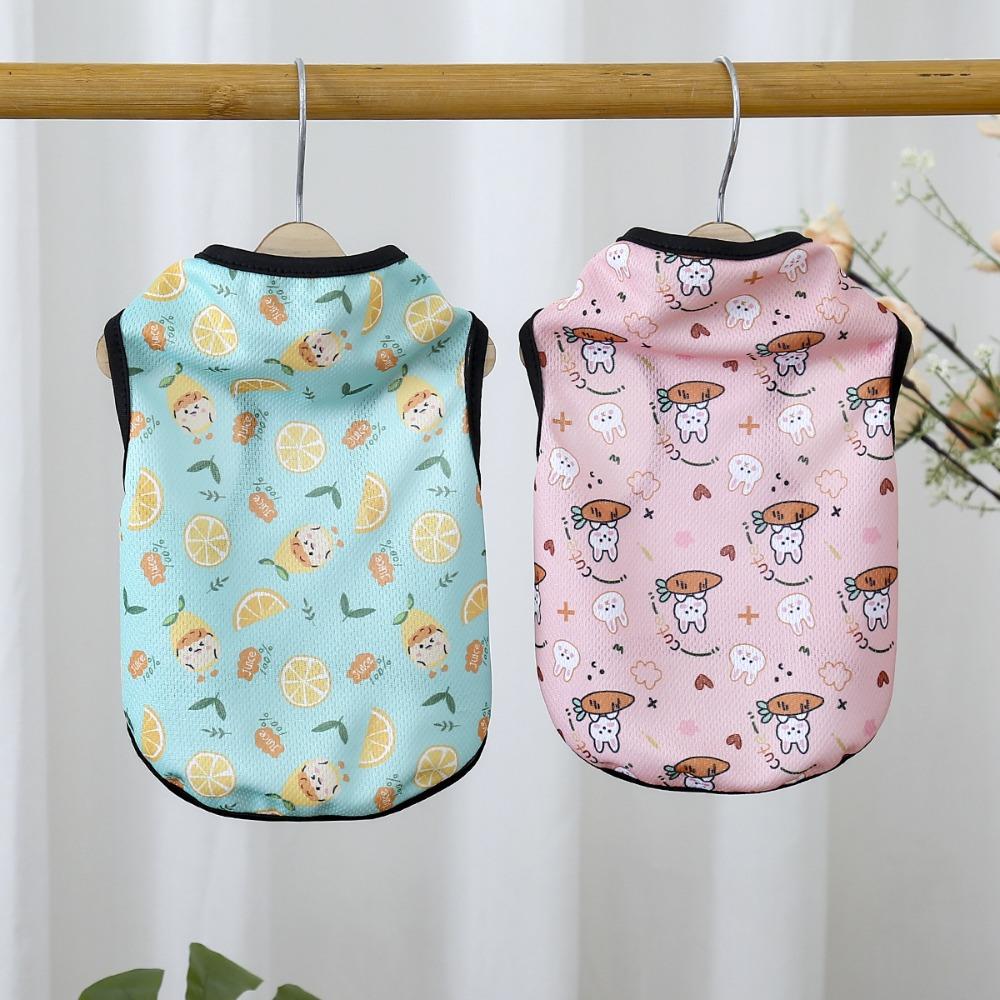 Breathable Pet Dog Clothes Cute Dog T-shirt Summer Pet Supplies