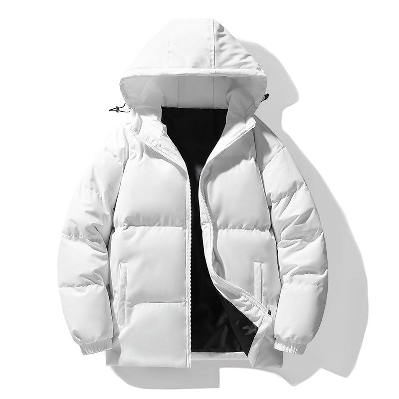 Winter New Men's and Women's Same Cotton-padded Clothes Hooded Cotton-padded Clothes Thickened Warm Trendy Cotton-padded Jackets Men's Tops
