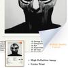 Певица Madvillain MF Doom плакаты Декор комнаты Хип-Хоп Рэп Музыкальный Альбом Звезда Настенная Картина на Холсте Для Гостиной Домашний Декор