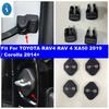 Для TOYOTA RAV4 RAV 4 XA50 - 2025 / Corolla 2014 - 2025 Автомобильные Защелки Блокировки Двери Ограничители Стопоры Защитные Чехлы Аксессуары