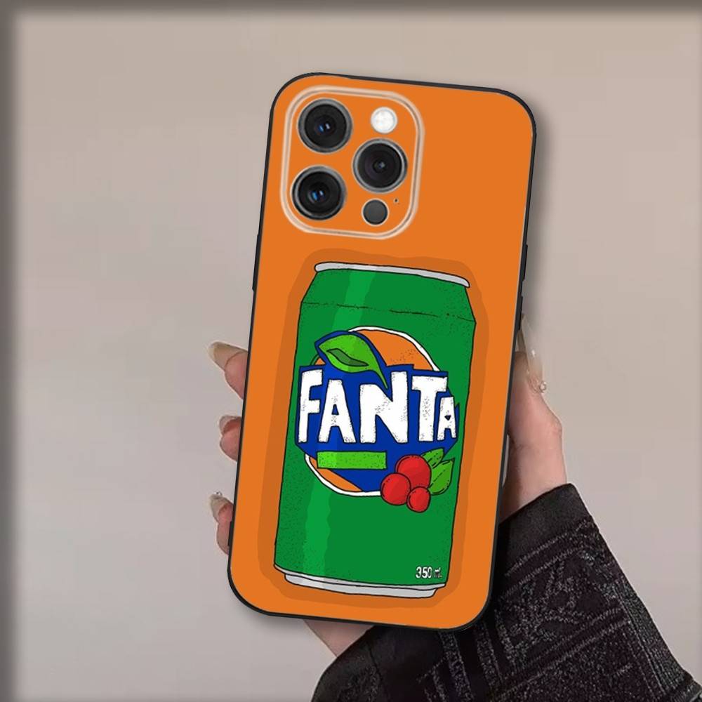 Арт F-Fanta-as Чехол для телефона для iPhone 17,16,15,14,13,12,11,Pro,Max,Plus,Air,X,XS,XR,SE,8,7,Mini, Мягкий Черный Funda