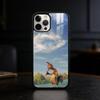 Смешной чехол для телефона C-Chicken J-Joe Surf для iPhone 17/16/15/14/13/12/Plus/Pro/Max для магнитной беспроводной зарядки