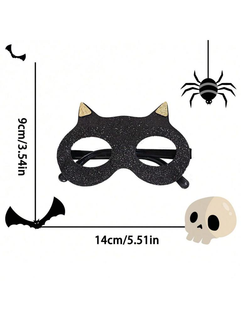 Хэллоуинские очки Уникальные праздничные очки Очки-тыква Смешная оправа для взрослых Реквизит для фотосъемки Фестиваль призраков