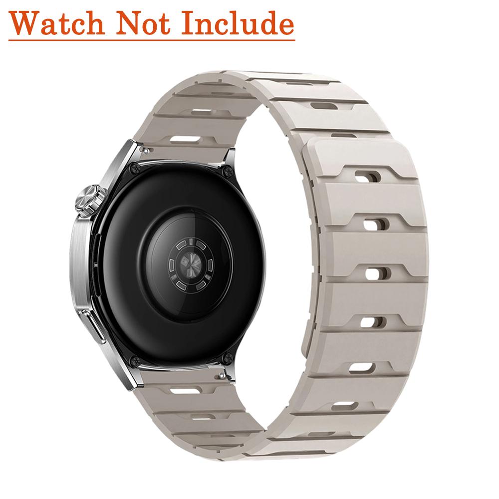 18мм 20мм 22мм Силиконовый ремешок для Huawei Watch GT6 GT5 6Pro GT4 46мм Магнитный ремешок для Samsung Galaxy Watch 7 6 5 4 Classic 5Pro