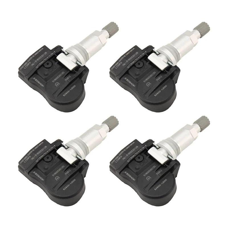 4 ШТ. 52933-1J000 529331J000 ДАТЧИК ДАВЛЕНИЯ В ШИНАХ TPMS 433 МГц ДАТЧИК ШИНЫ KIA ДЛЯ 2009 2010 2011 2012 KIA SORENTO II (ХМ)