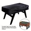 210D Oxford Cloth Billiard Table Dust Cover Black Game Table Shield  Terrace