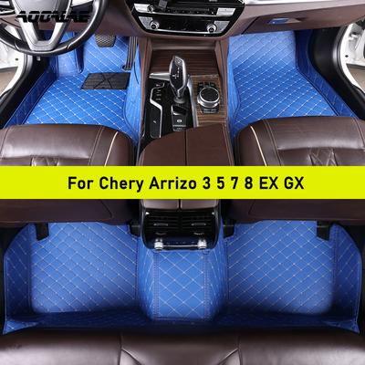 Автомобильные коврики для пола для Chery Arrizo 3 5 7 8 EX GX Автомобильные ковры Аксессуар для ног Coche