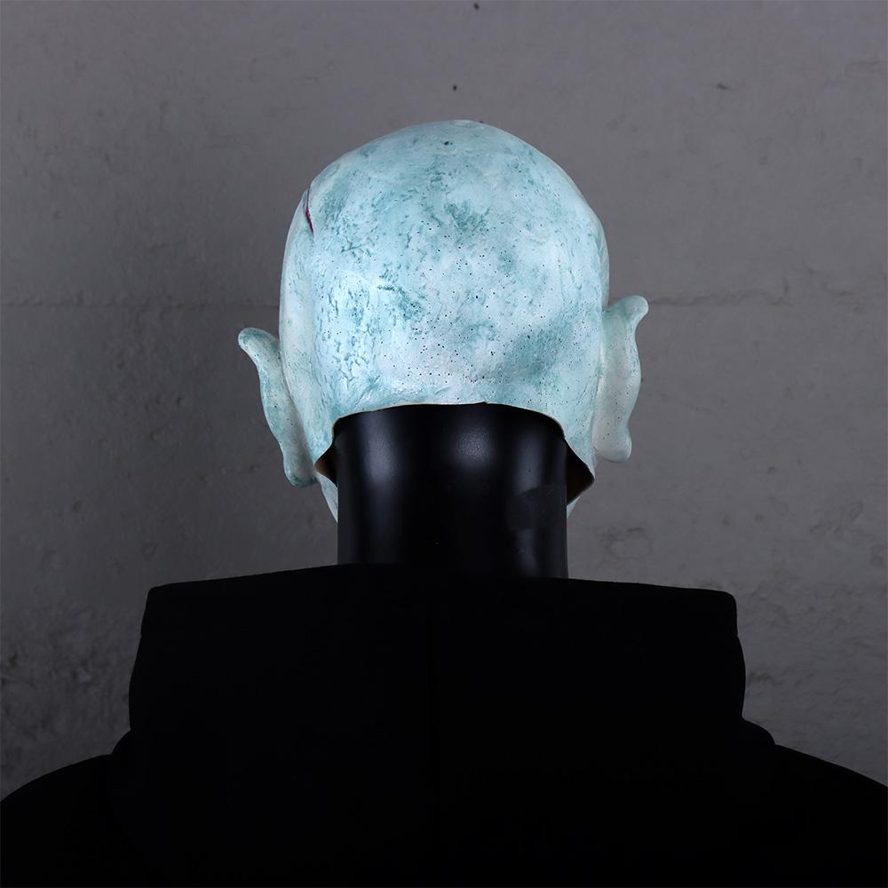 Horror The Clown in The Box Mask Cosplay Bloody Devil Killer Joker Latex Helmet Halloween Carnival Party Dress Up Costume Props