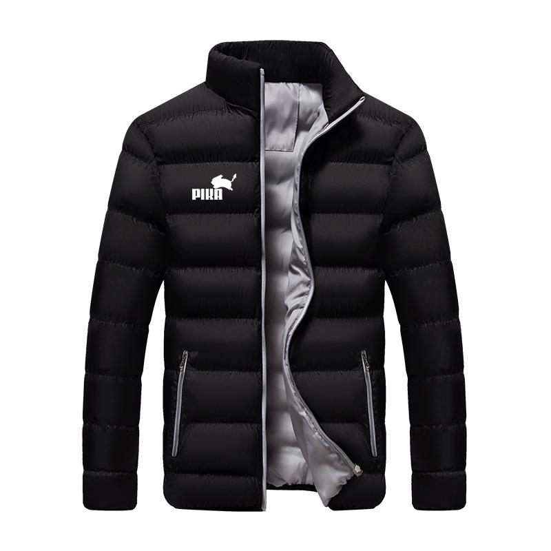 Pikas Printed Jacket, Loose Cotton Jacket, Men's And Women's Outdoor Cotton Jacket, Fashionable Warm Jacket, Casual Jacket
