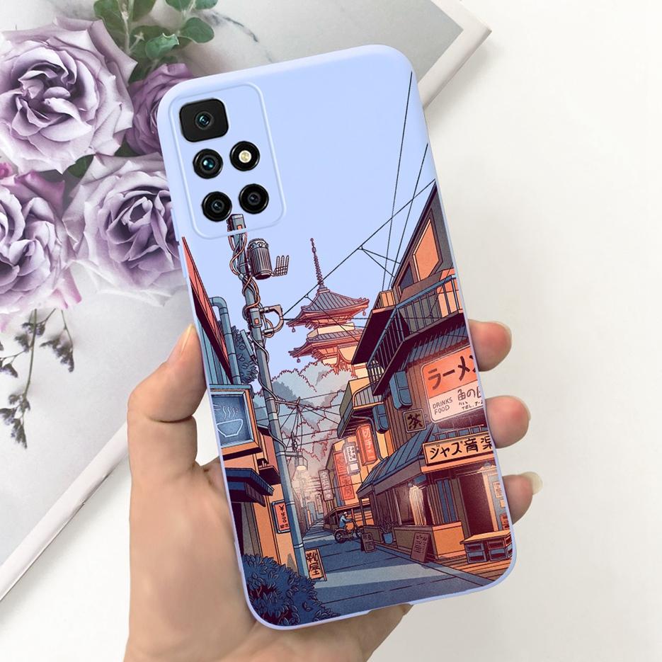Для Xiaomi Redmi 10 2022 Чехол Милые Астронавты Мультяшная Крышка Мягкий Силиконовый Чехол Для Телефона Для Redmi 10 Prime Redmi10 Задняя Крышка Coque
