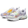 Fila Fusion RJV Ткань Искусственная Кожа Спортивная Мода Низкие Повседневные Кроссовки Женские Кроссовки Ярко-Синий Фиолетовый T12W121102FGO