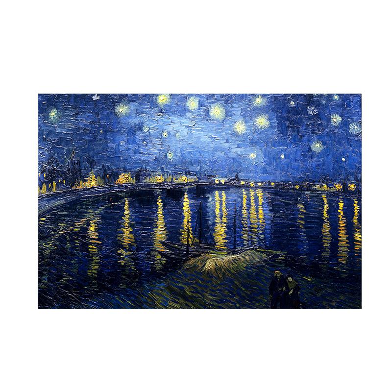 Известные картины Ван Гога, абстрактные холсты, постеры и принты, настенные художественные картины для гостиной, украшения дома, Куадрос