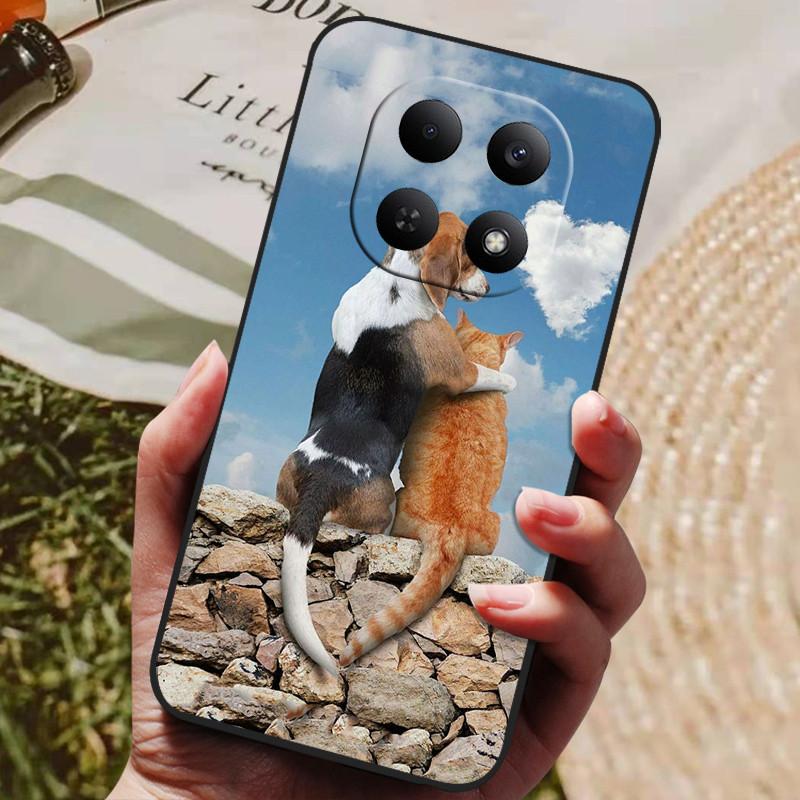 Для Xiaomi Redmi Note 15 4G Глобальный Чехол Обложка Funda Роскошный ТПУ Ударопрочный Мультяшный Силиконовый Чехол для Телефона Для Redmi Note15 4G Coque