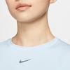 Nike Dri-Fit One Модная Удобная Универсальная Футболка с Круглым Вырезом и Коротким Рукавом Женские Топы Фиолетовый Синий Черный HJ1055-423