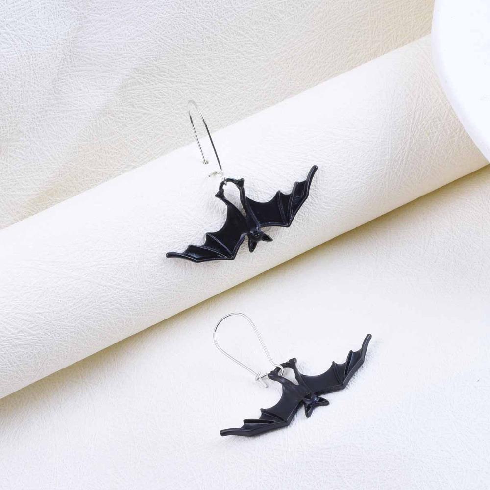 Ретро Серьги Летучие мыши DIY Украшения Подвеска Имитация Животного Готический Декор Серьги на Хэллоуин Вечеринка