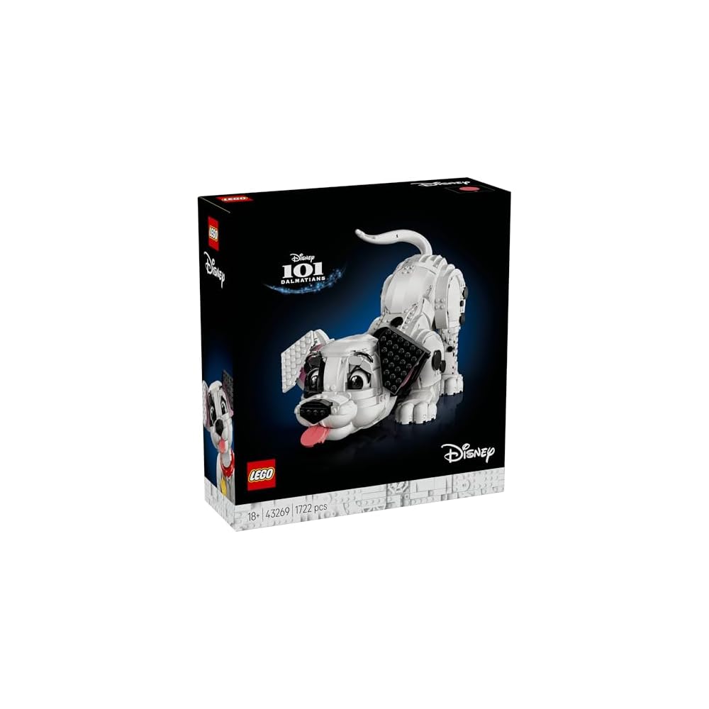LEGO Disney 101 Dalmatians Puppy Toy Building Blocks for Kids and Adults