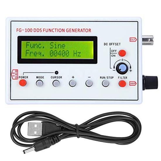 Fafeicy Function DDS Signal Digital Signal DDS Signal Signal Source FG-100 Generator, High-Precision Counter, Generator, Generator, Module, 1Hz-500KHz