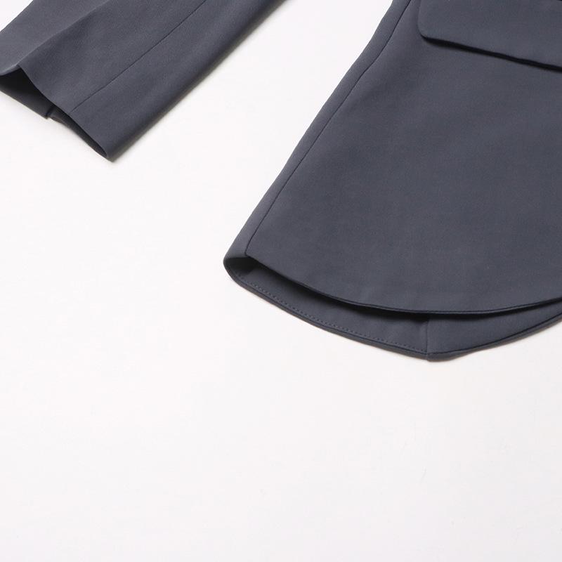 Женский пиджак весна/лето 2025 с длинным рукавом и открытой талией - уникальный дизайн